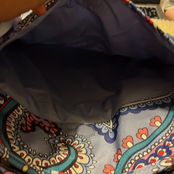 Vera Bradley Blue Paisley Women's Crossbody Bag - Picture 8 of 17